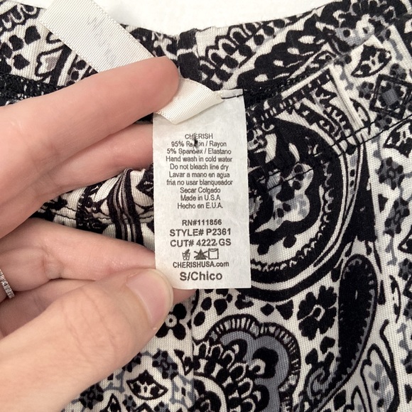 Cherish 70s Inspired Flare Leg Pants - Picture 5 of 5